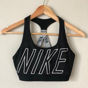 Nike Dri Fit Indy Cross Strap Black Sports Bra Athletic Top Women's - Small